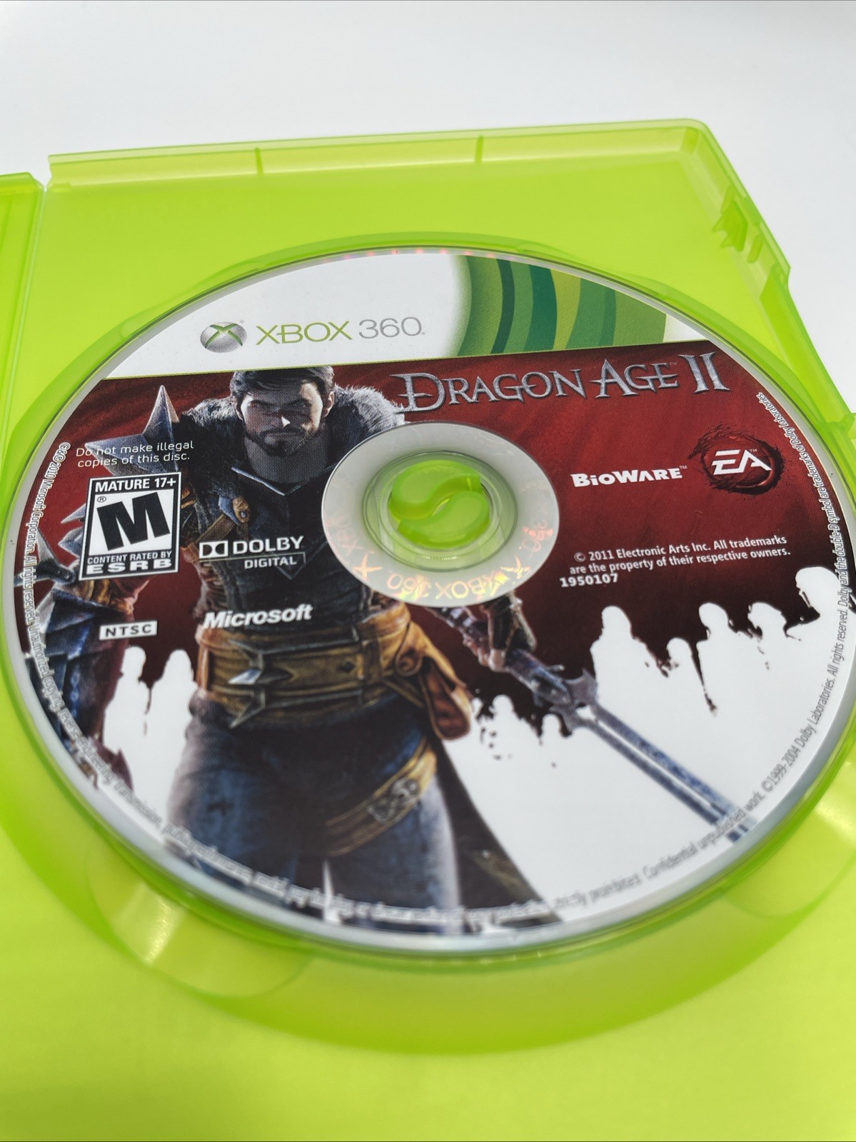 Dragon Age II (Microsoft Xbox 360, 2011) Complete CIB Tested