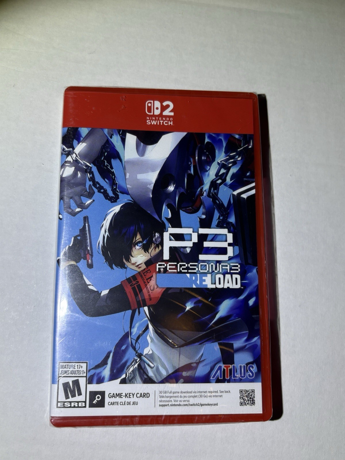Persona 3 Reload Nintendo Switch 2 (Game-Key Card) BRAND NEW FACTORY SEALED