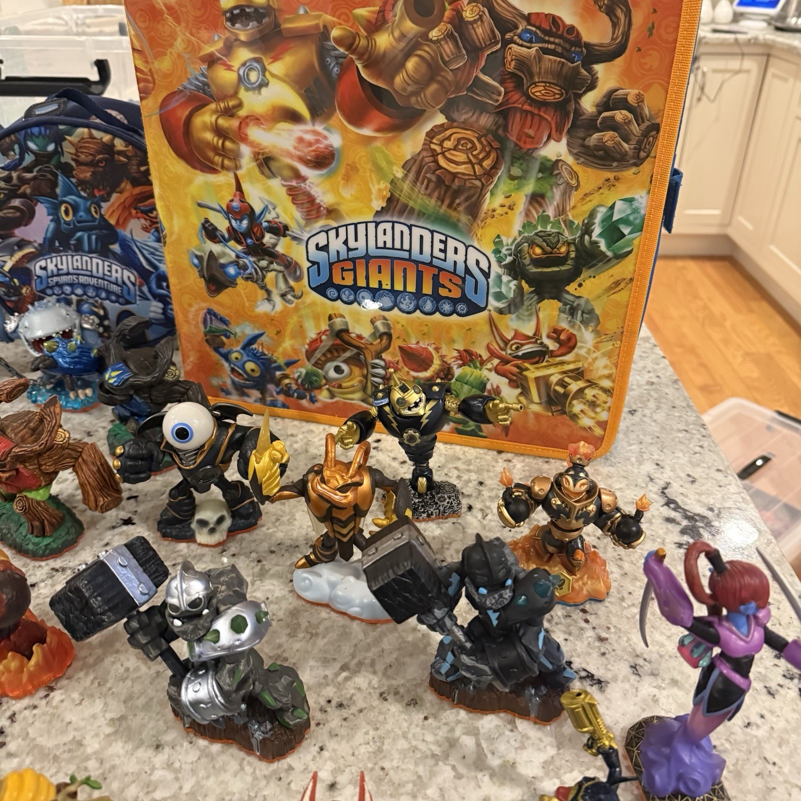 Large Skylanders Figure & Accessory Lot (Read Description) Giants Spyro Swap Etc