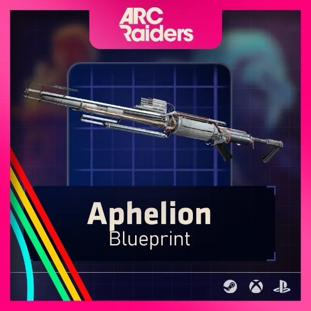 ARC Raiders Aphelion & Jupiter Weapon Blueprints Digital In-Game Items
