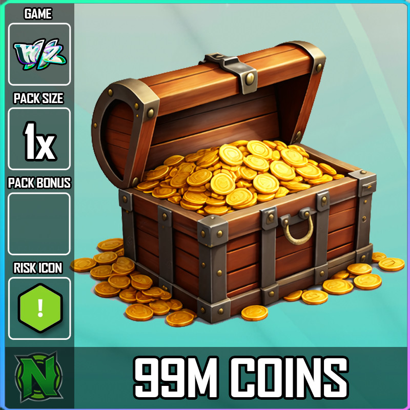 Roblox World Zero – GOLD – 99.9M COINS – ** 1x **