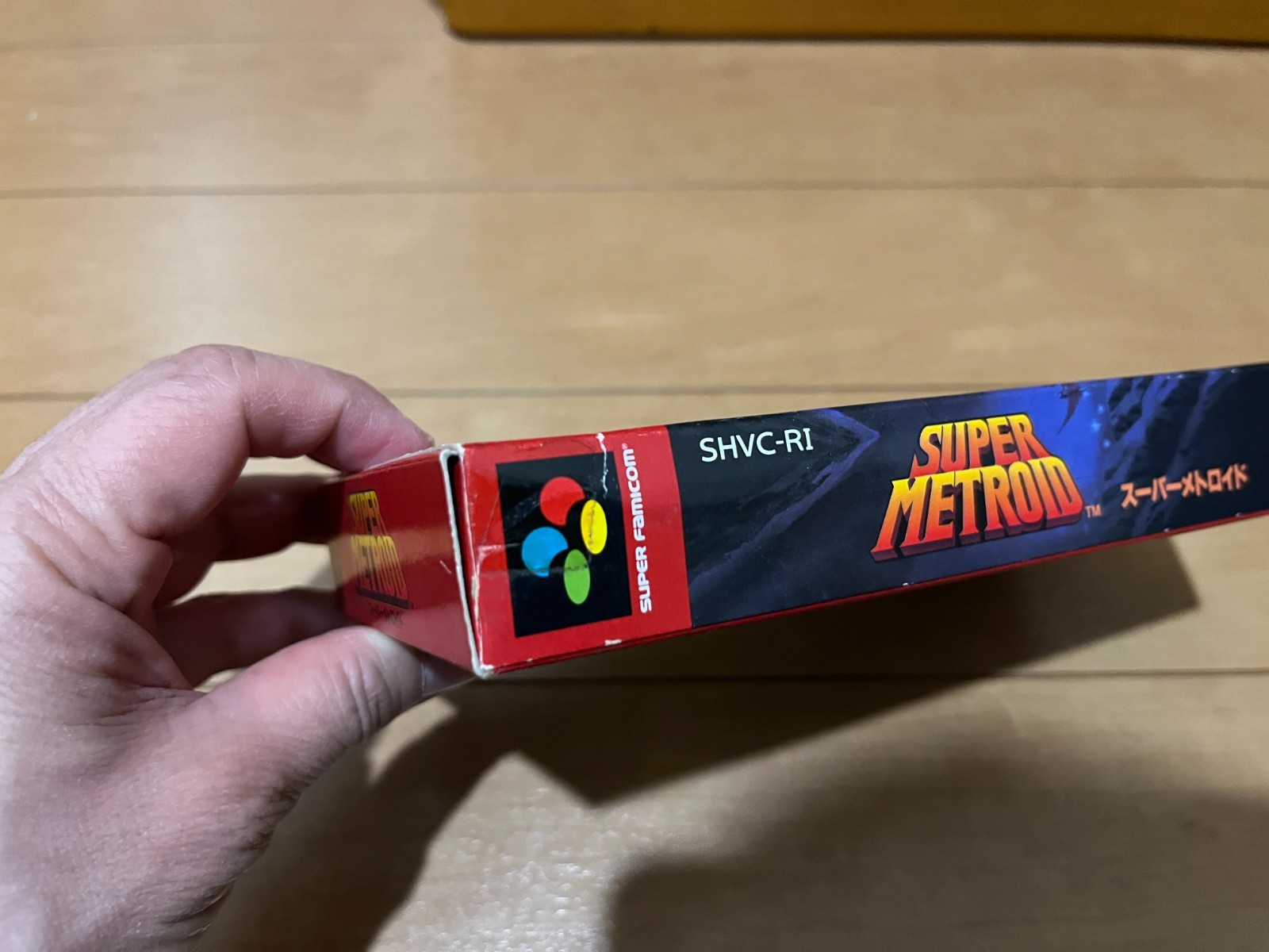 Super Metroid Japan Super Famicom SNES BOX and Manual