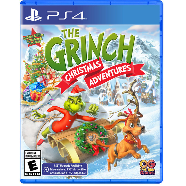 PS4 – The Grinch Christmas Adventure (Re-Release With Gwp/Post Cards Included)