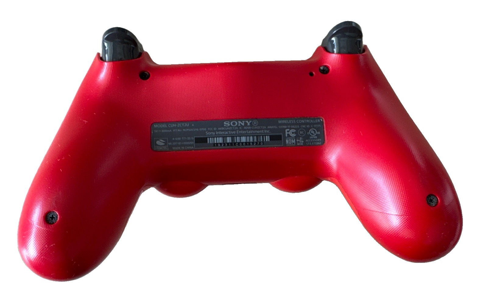 OEM Sony PlayStation 4 PS4 DualShock Wireless Controller Red CUH-ZCT2U