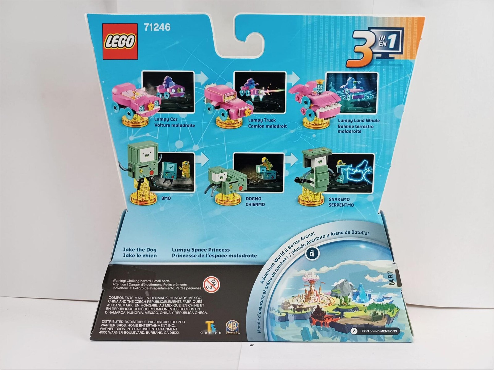 LEGO Dimensions Adventure Time Team Pack, New