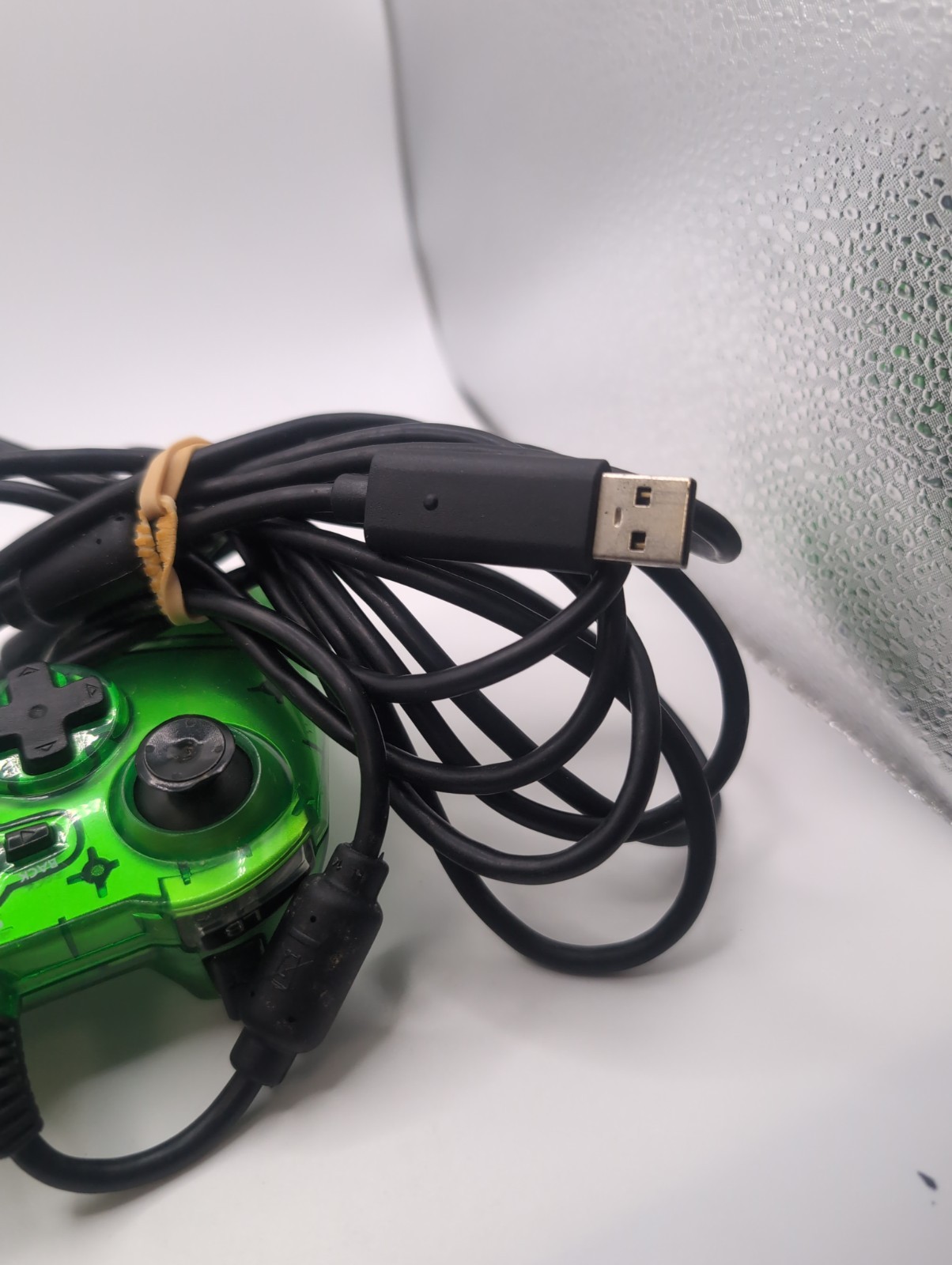Power A Mini Green Liquid Metal Xbox 360 Controller Tested Working