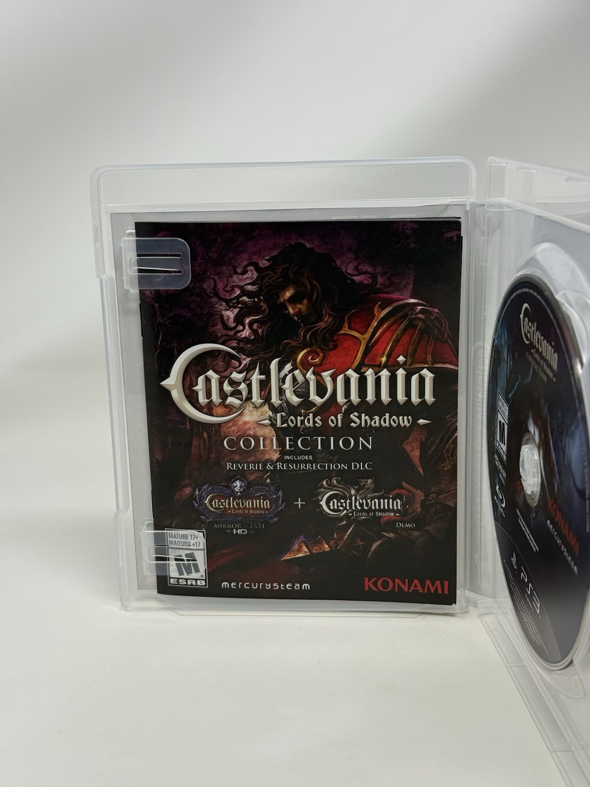 Castlevania Lords of Shadow Collection PS3 PlayStation 3 Complete CIB Mint Disc