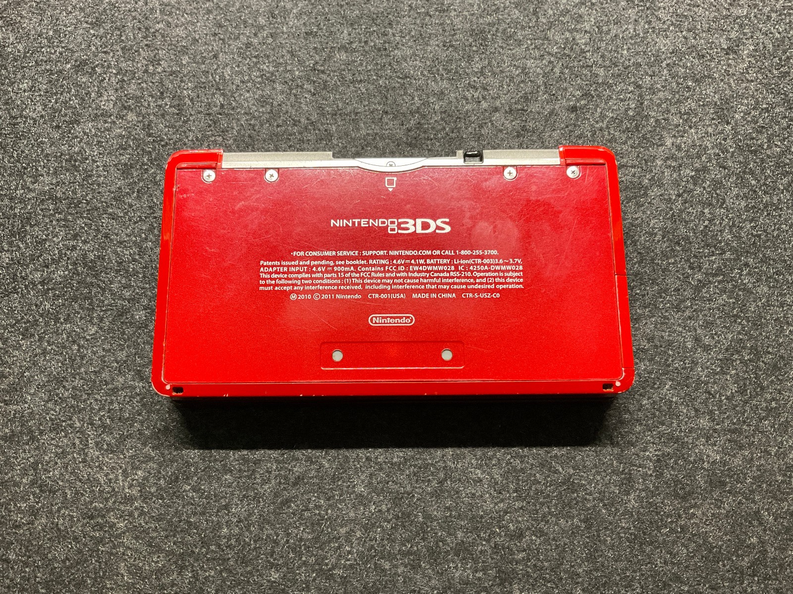 Nintendo 3DS Handheld System – Flame Red