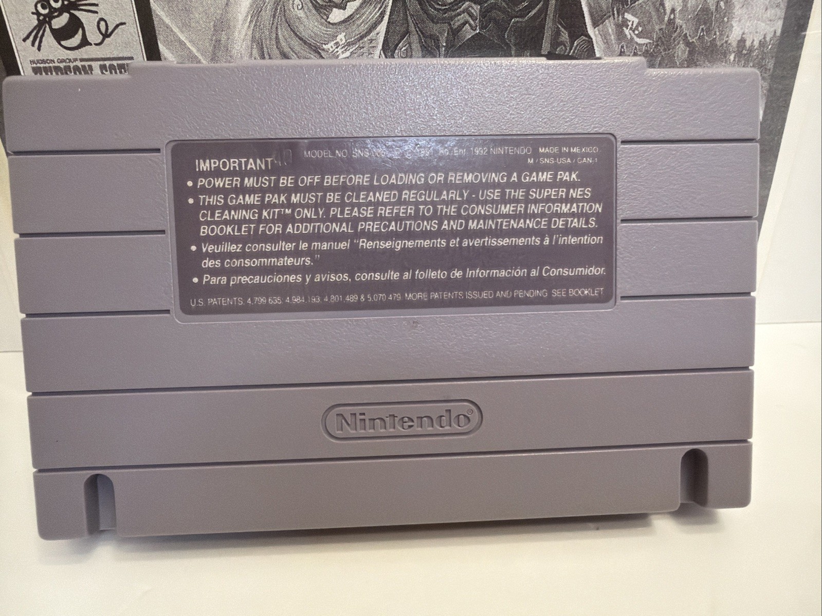 Hagane The Final Conflict Super Nintendo Game SNES Authentic +Collector Case