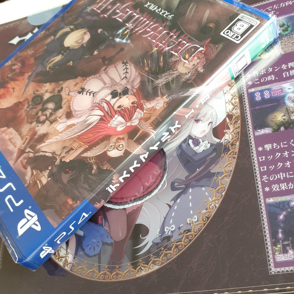 Deathsmiles I & II PS4 Japan Game In ENG-FR-ESP Neuf/NewSealed Shmup Shooting Ca
