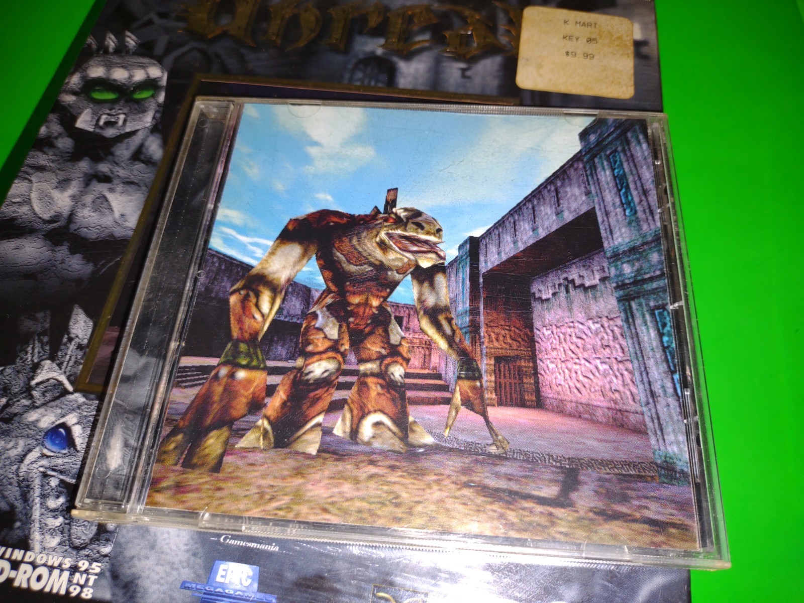 Big Box Unreal Tournament PC CD ROM Game by GT Interactive Non-Shadow Box