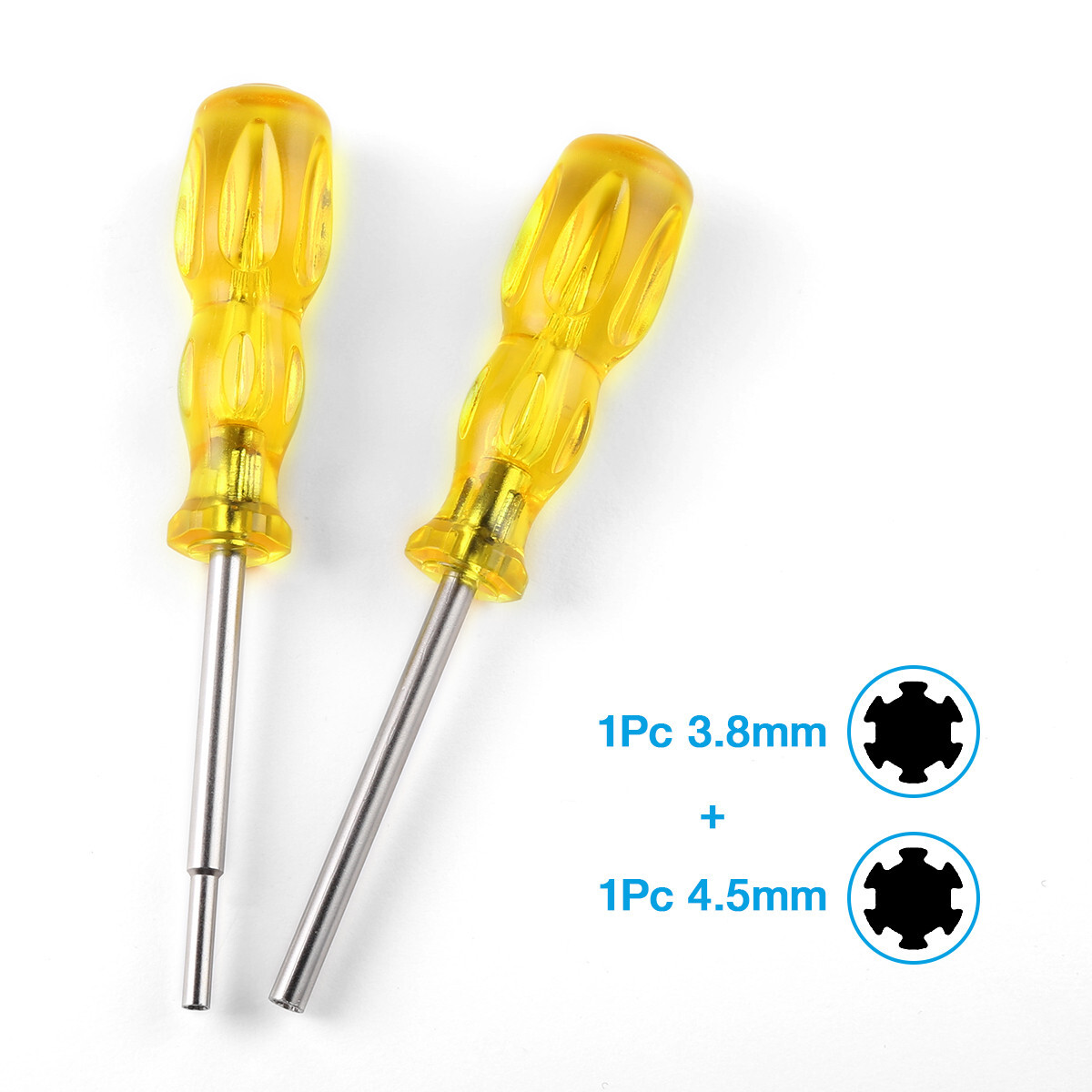 3.8mm + 4.5mm Screwdriver Bit for NES SNES N64 Game Boy Nintendo Security Tool