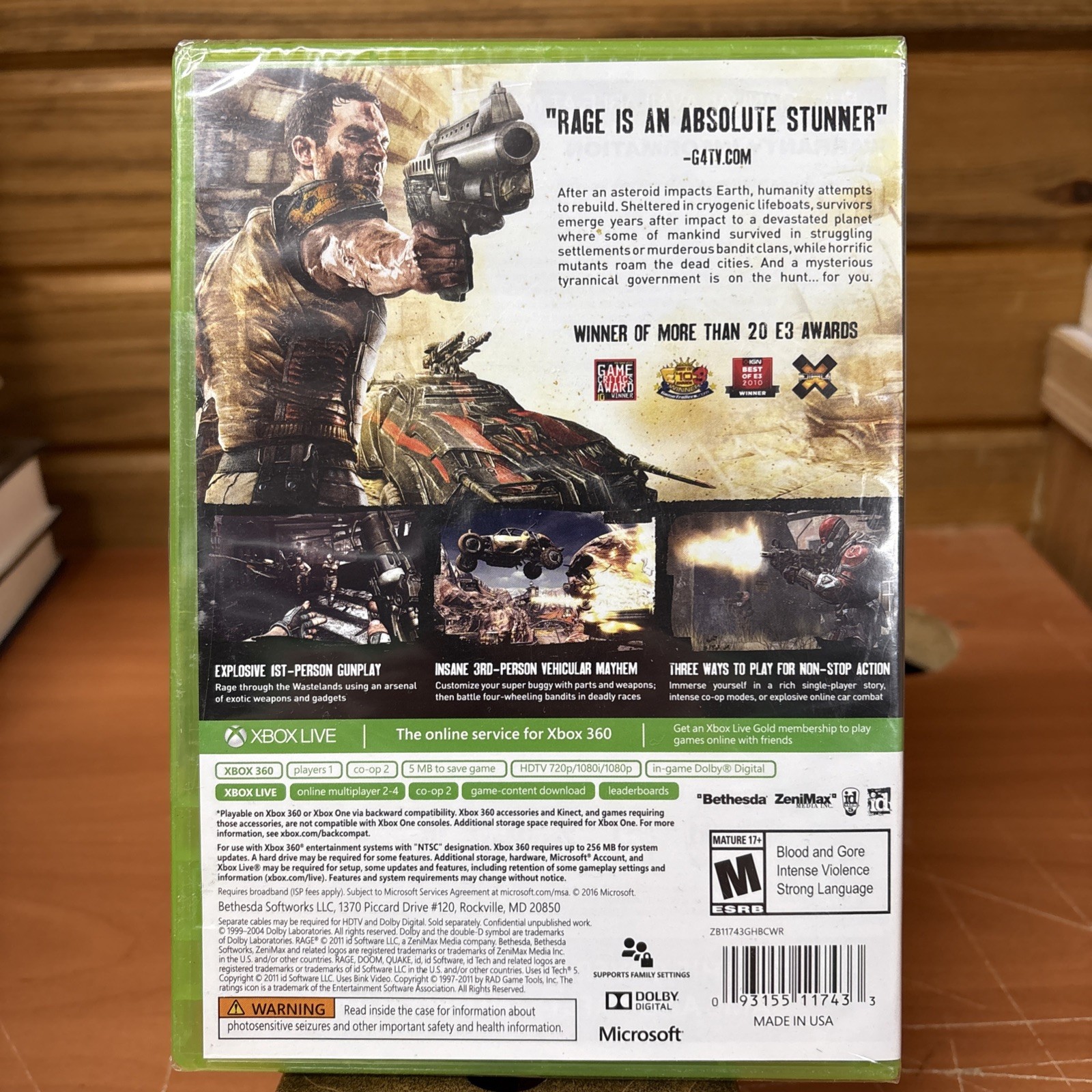 Rage (Microsoft Xbox 360, 2011)