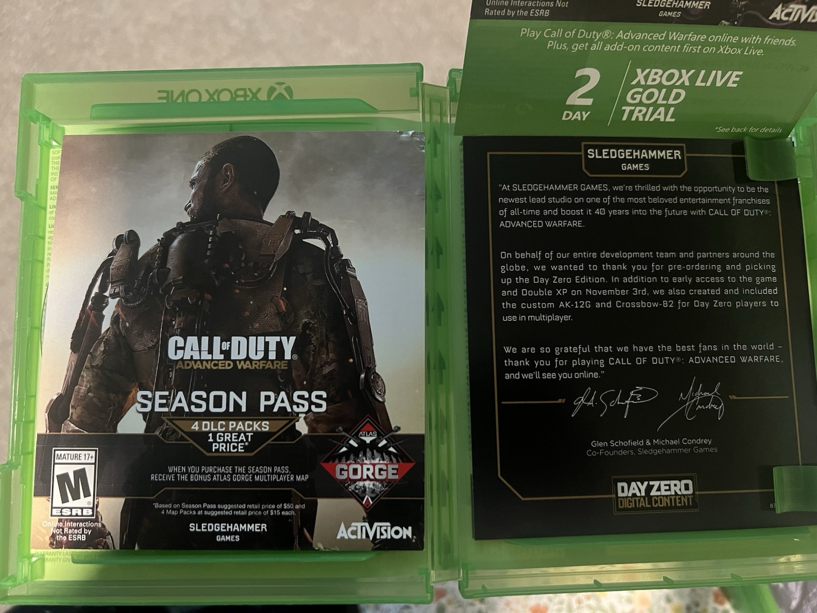 Microsoft Xbox One Game Lot
