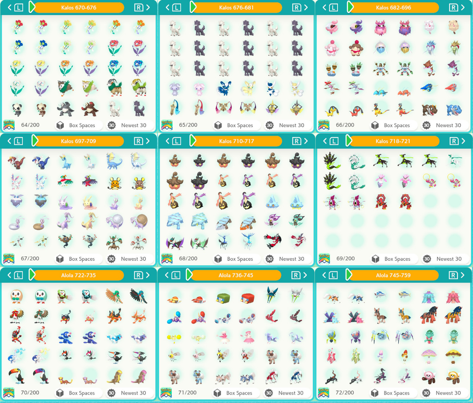 Full Living Dex | Pokemon Home | Definitive Edition | COMPLETE
