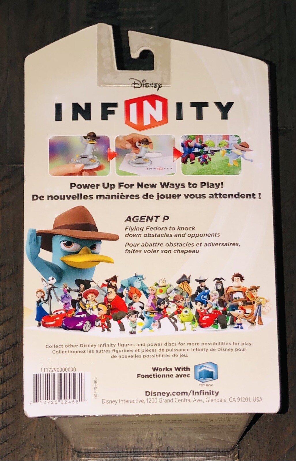 Disney Infinity Phineas and Ferb Agent P Crystal Figure Toys R Us Exclusive NEW