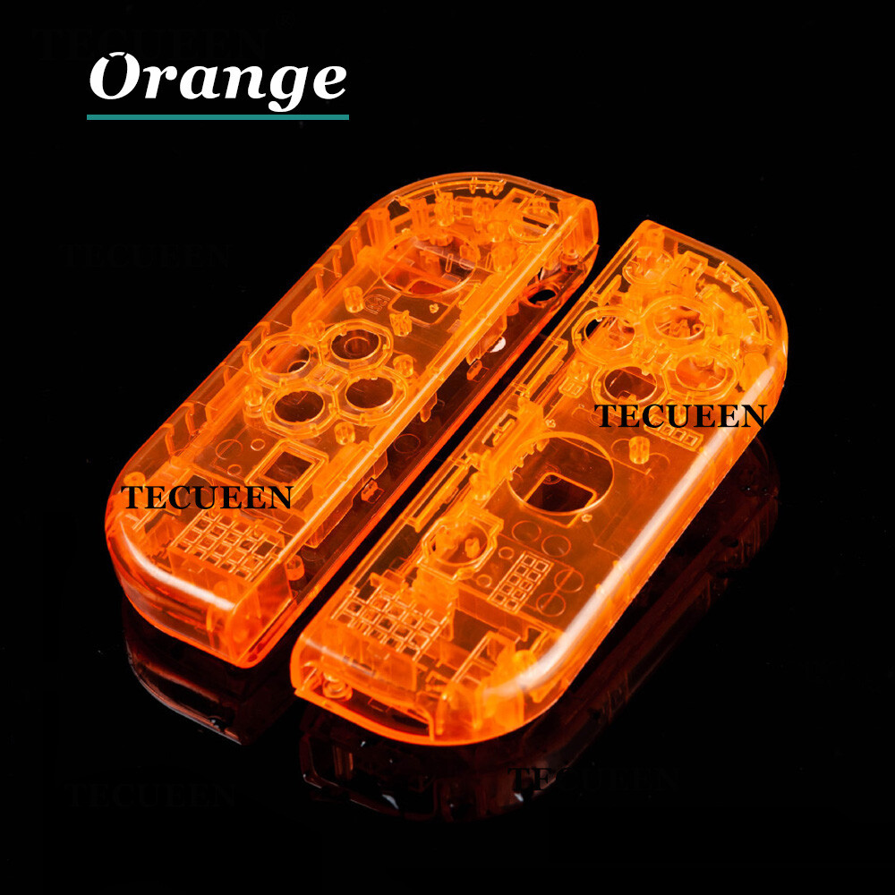 For Nintendo Switch Joy-Con Replacement Shell Case Housing DIY Translucent 1Pair