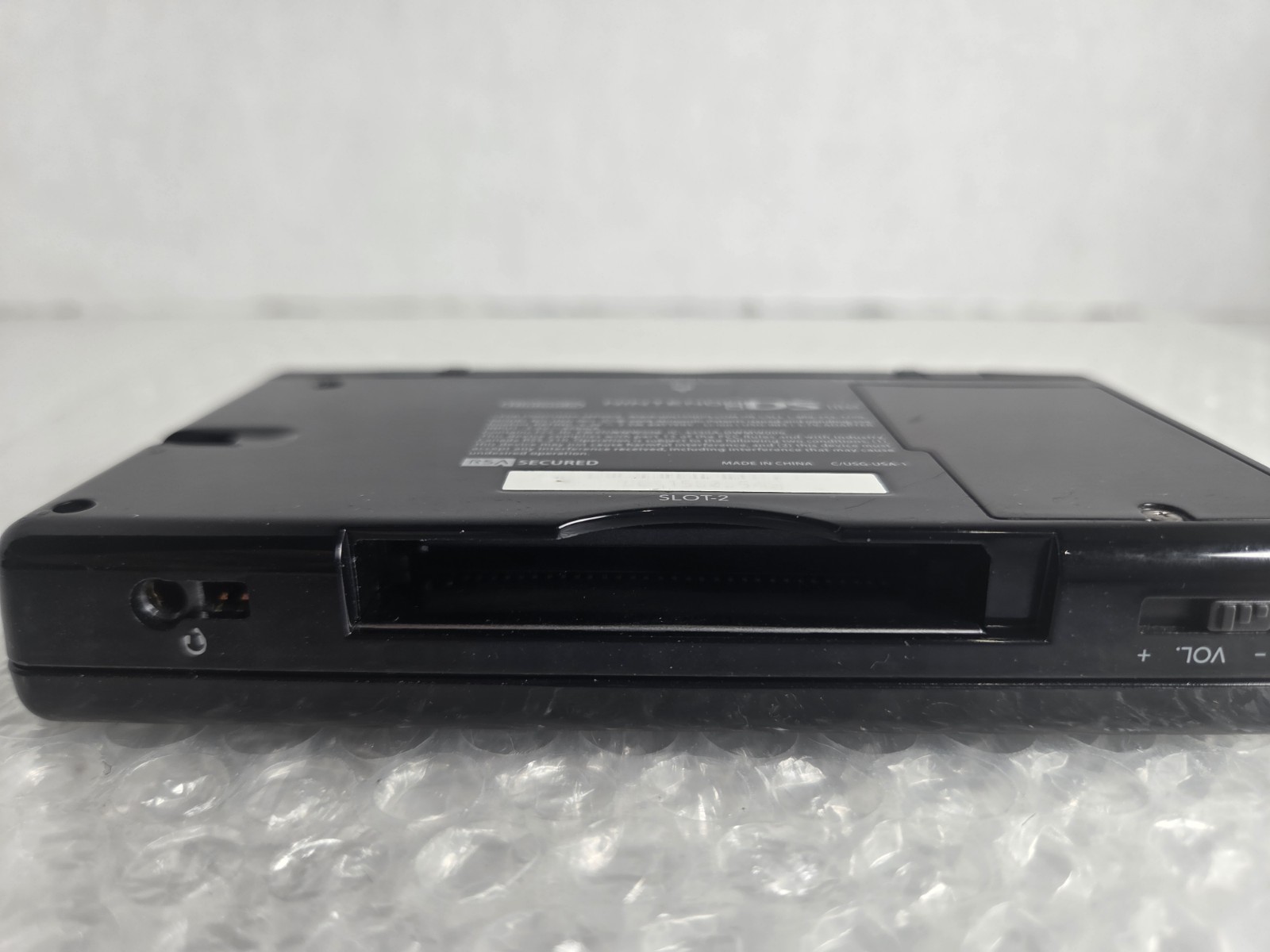 Nintendo DS Lite GBA Glossy Black Tested Charger New Battery OEM Stylus Handheld