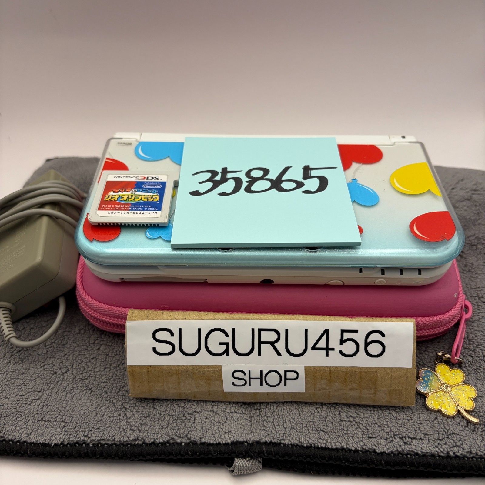 【Excellent5】Dual IPS NEW Nintendo – white rare 3DS LL XL Gmae Console From Japan
