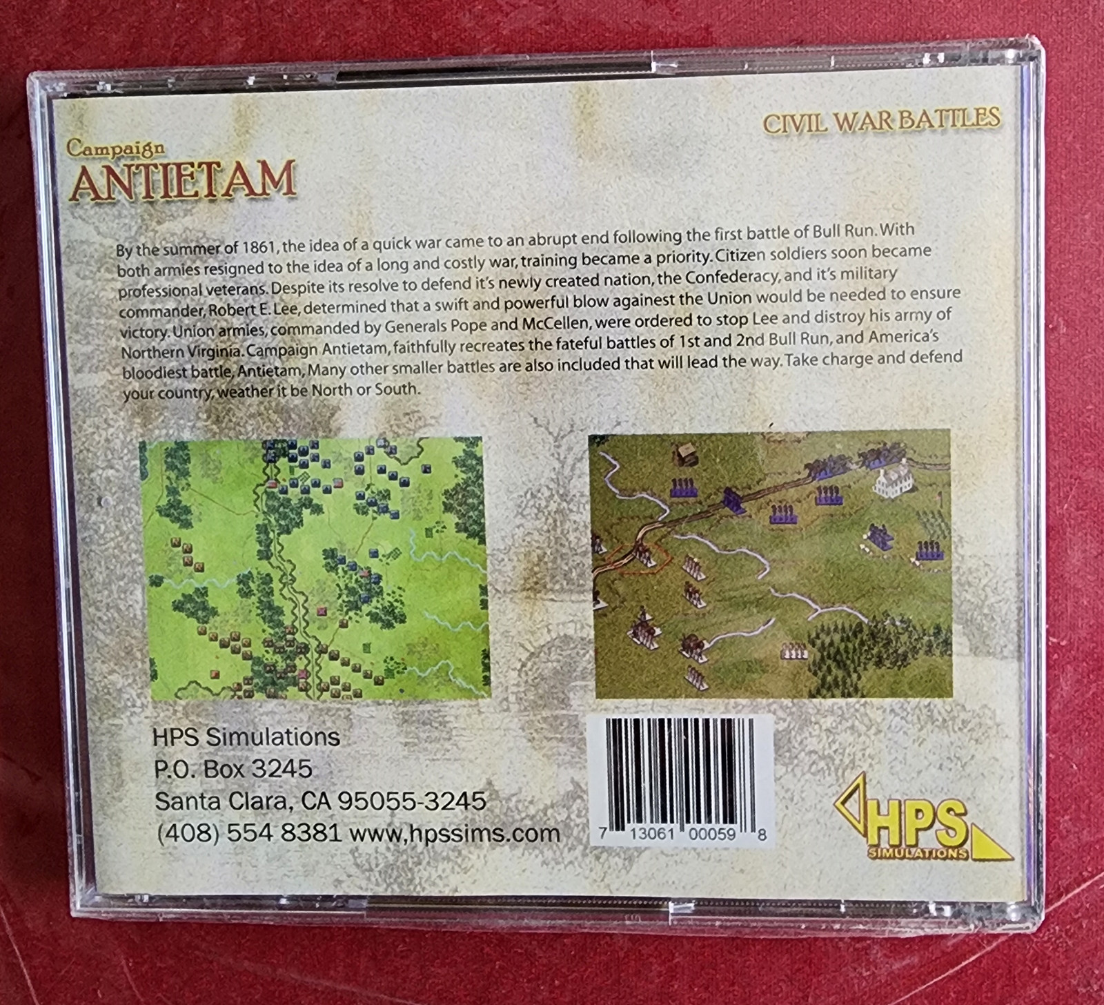 Campaign Antietam (2006) PC EPIC Civil War Strategy US Retail Edition New Sealed