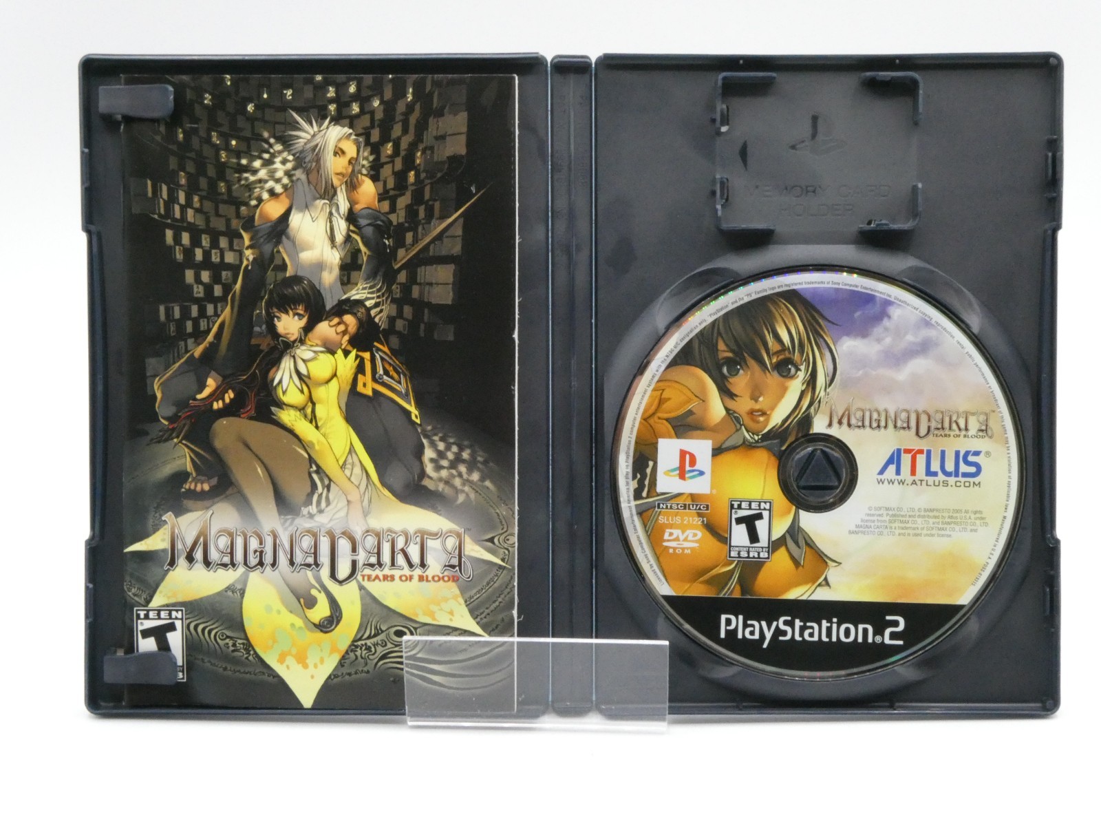 Magna Carta: Tears of Blood (PS2, PlayStation 2) Complete CIB Manual TESTED