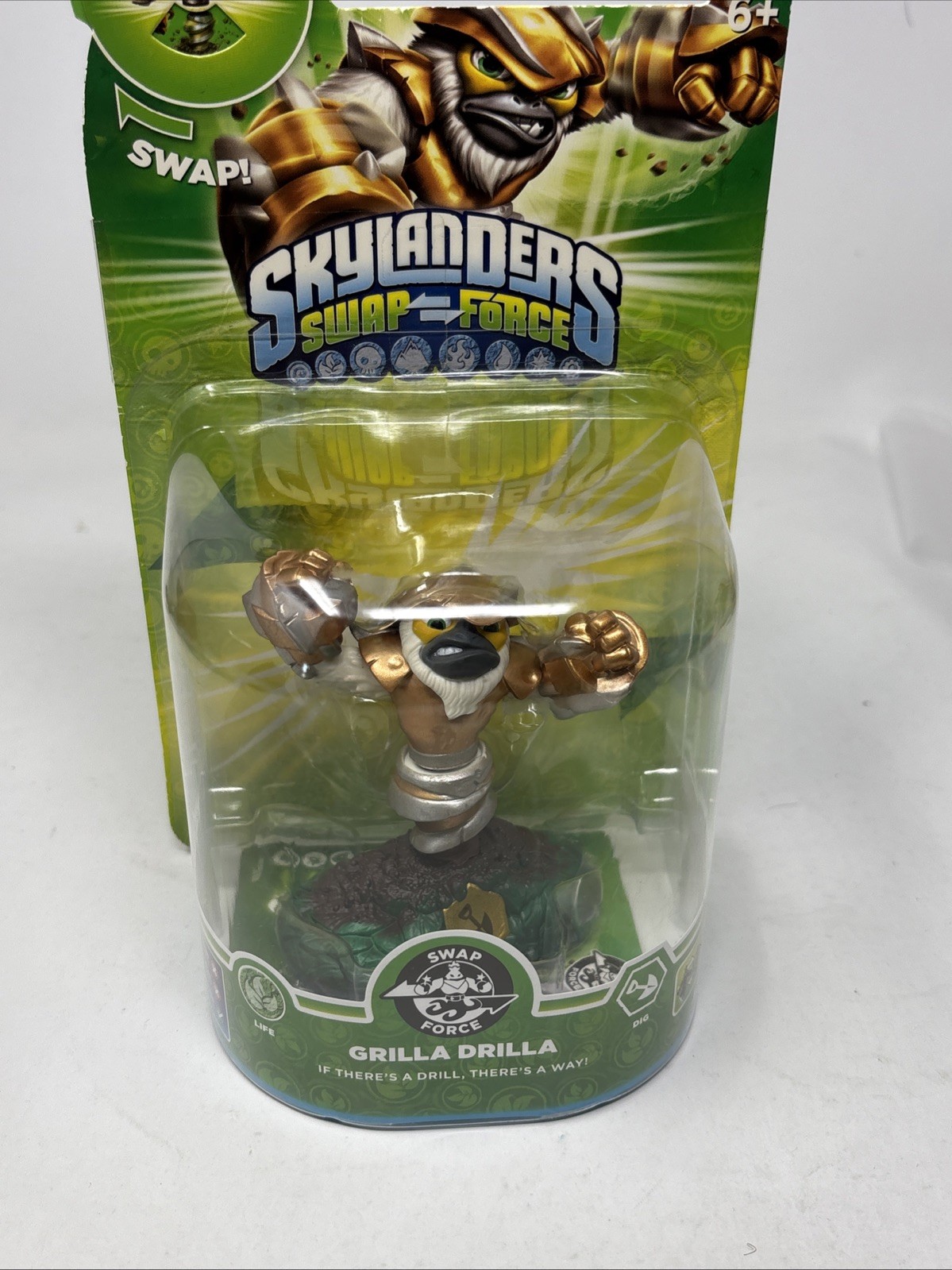 Skylanders Swap Force Grilla Drilla Gorilla New In Box