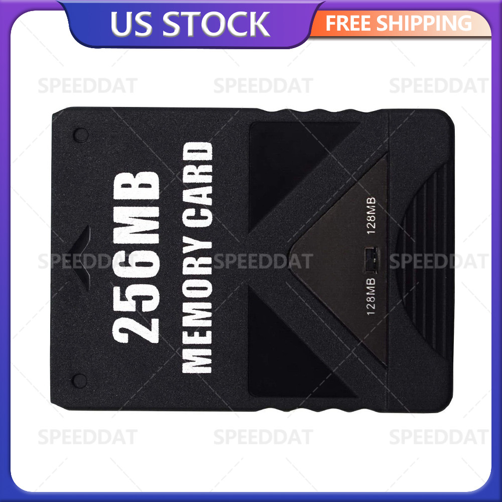 1Pack 256MB Megabyte Memory Card For Sony PlayStation 2 PS2 Slim Game Console