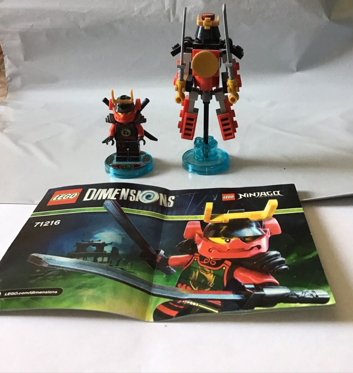 LEGO (71216) DIMENSIONS: Ninjago NYA Samurai X Fun Pack tags tested and working