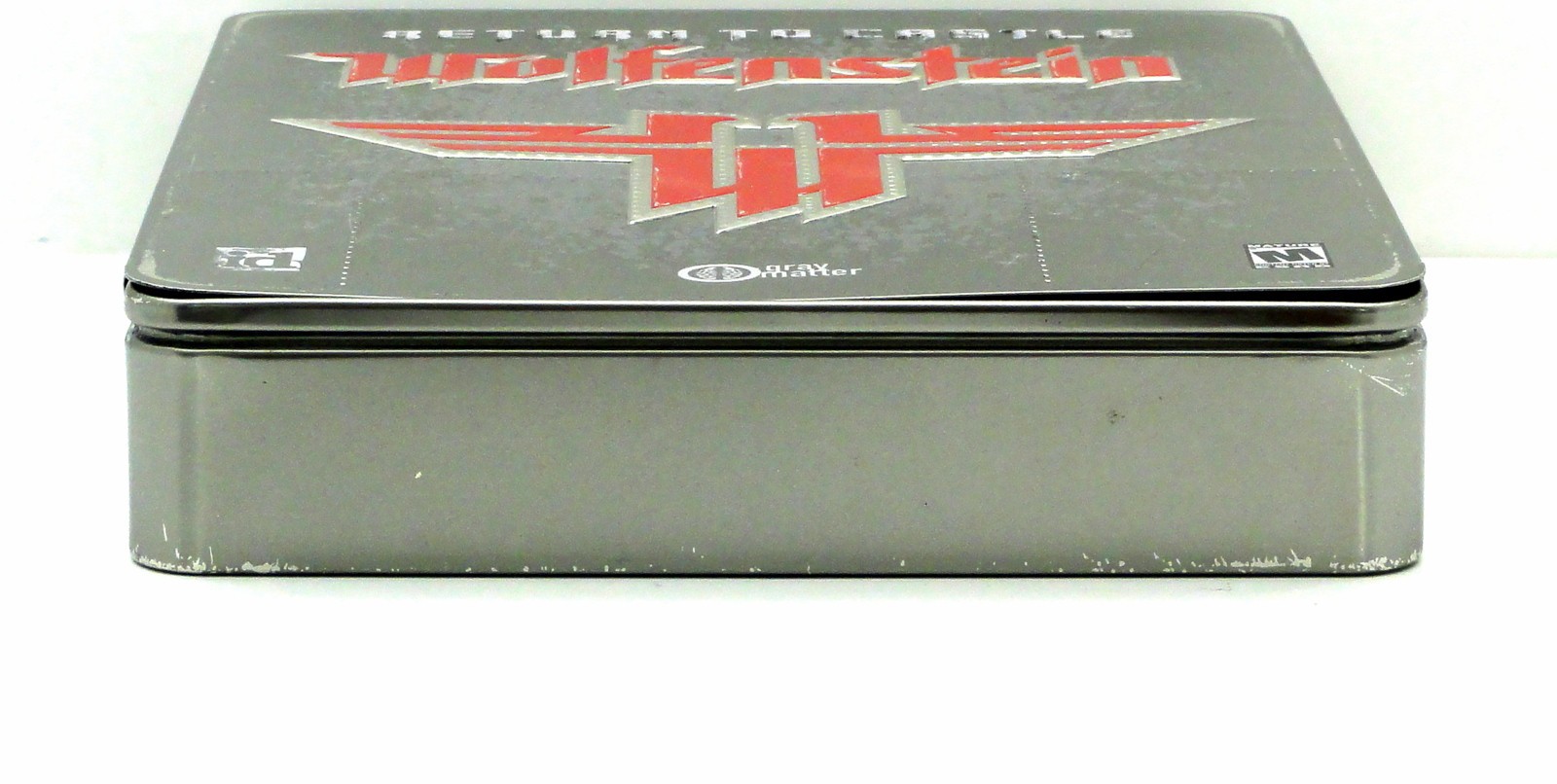 Return to Castle Wolfenstein: PC Limited Edition Metal Tin Big Box Vintage 2001