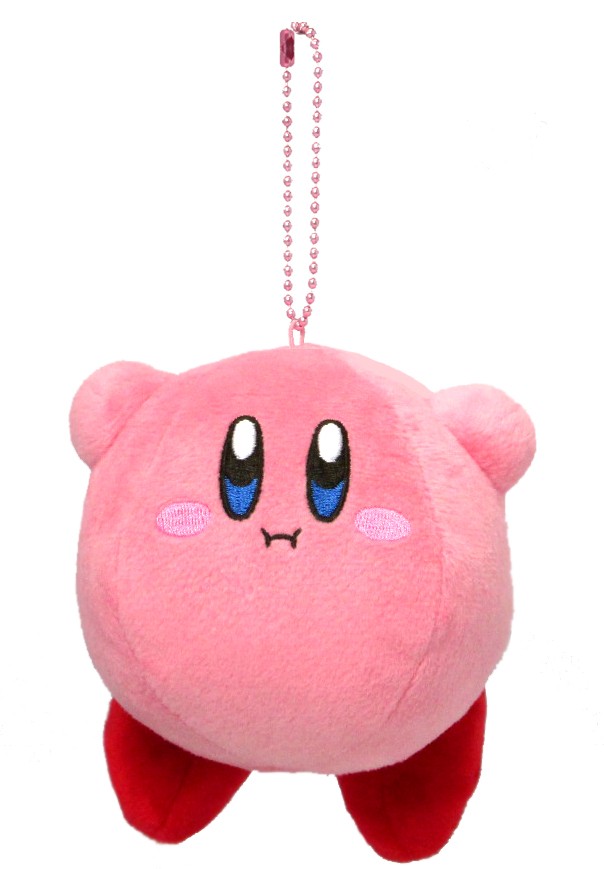 Kirby Hovering 3.5″ Dangler Plush w/Clip – Little Buddy 1711 – NWT Authentic