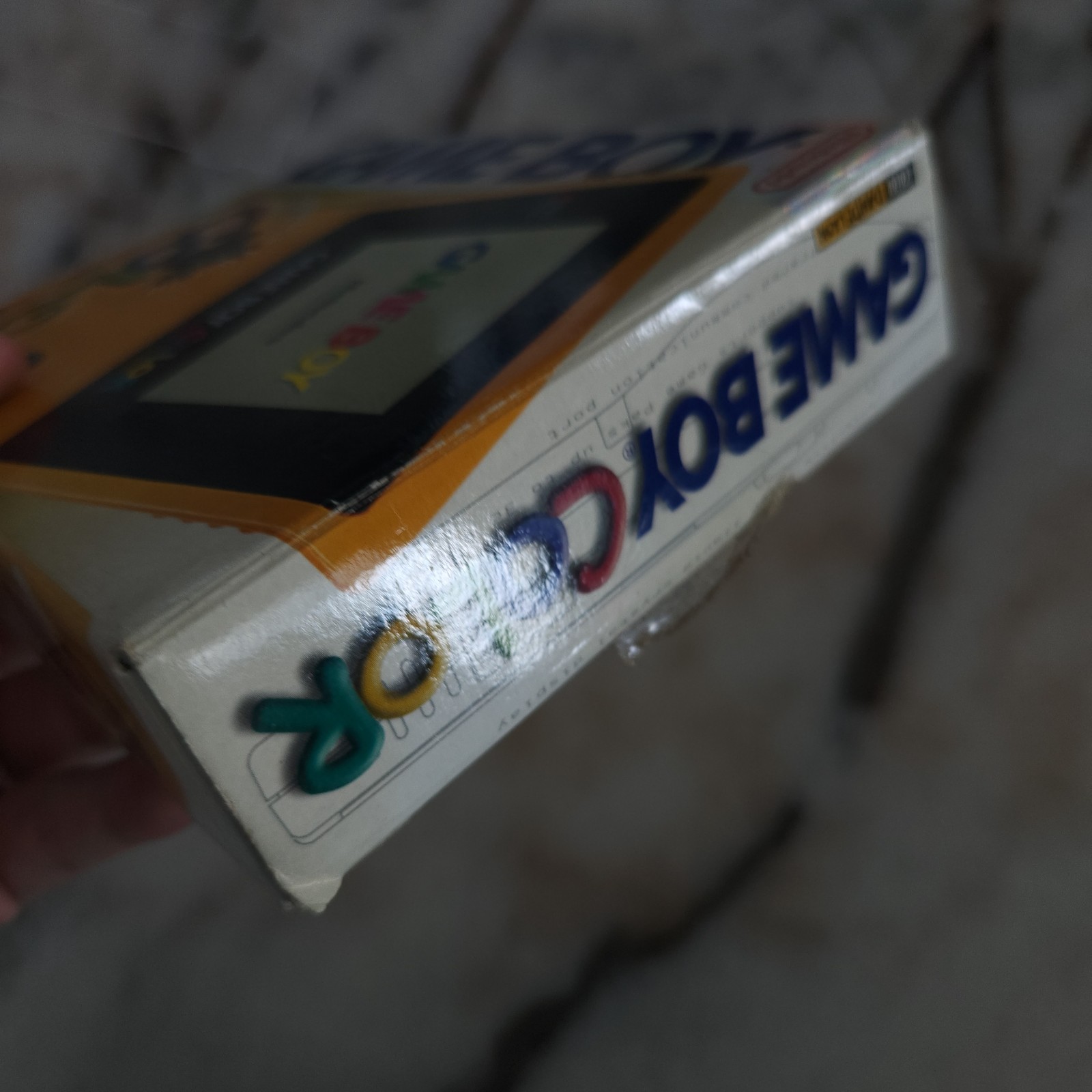 FIRST PRINT Game Boy Color GBC Dandelion Yellow CIB VERY GOOD CONDITION