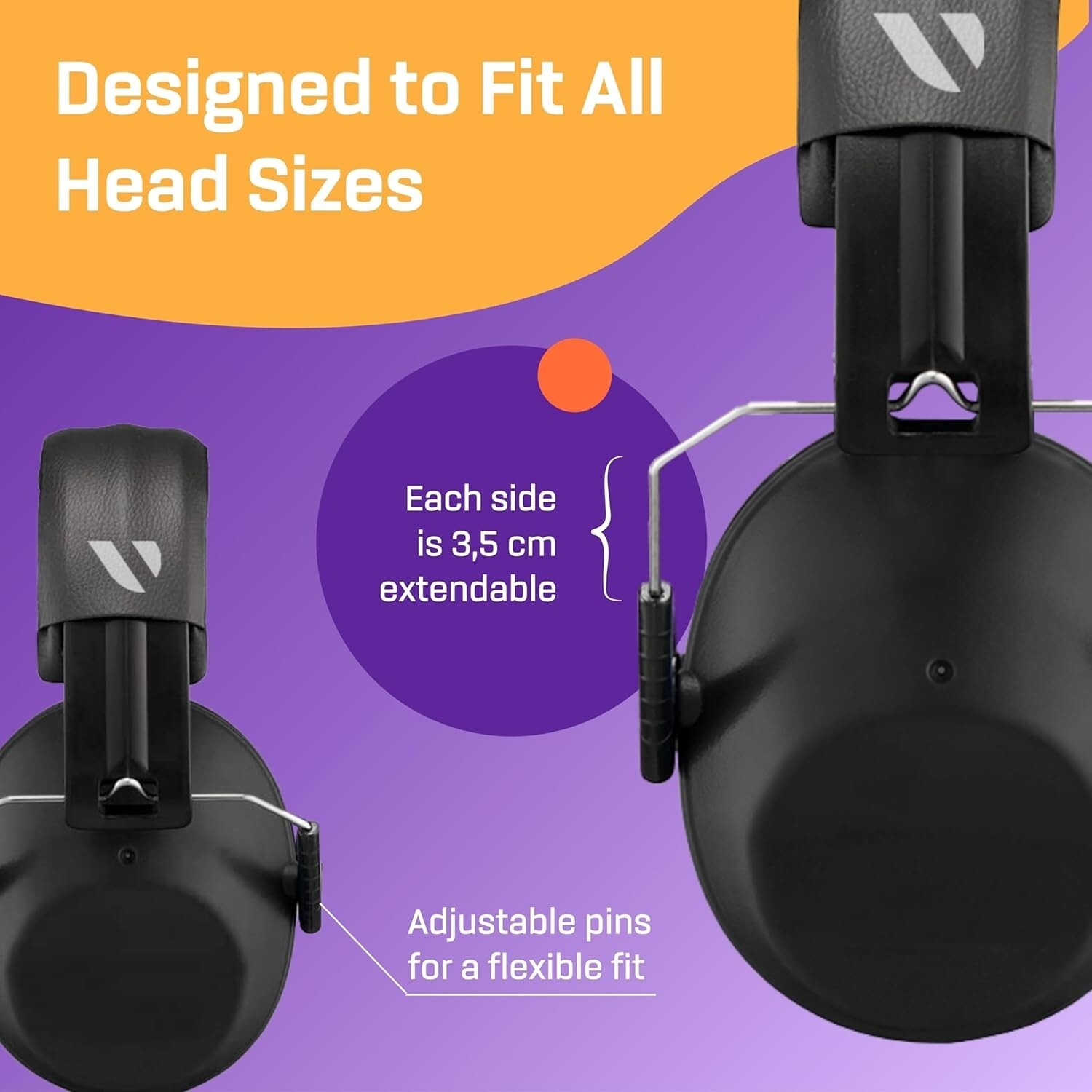 Protectores Auditivos Para Reduccion De Ruido Auriculares Con Cancelacion Ruido.