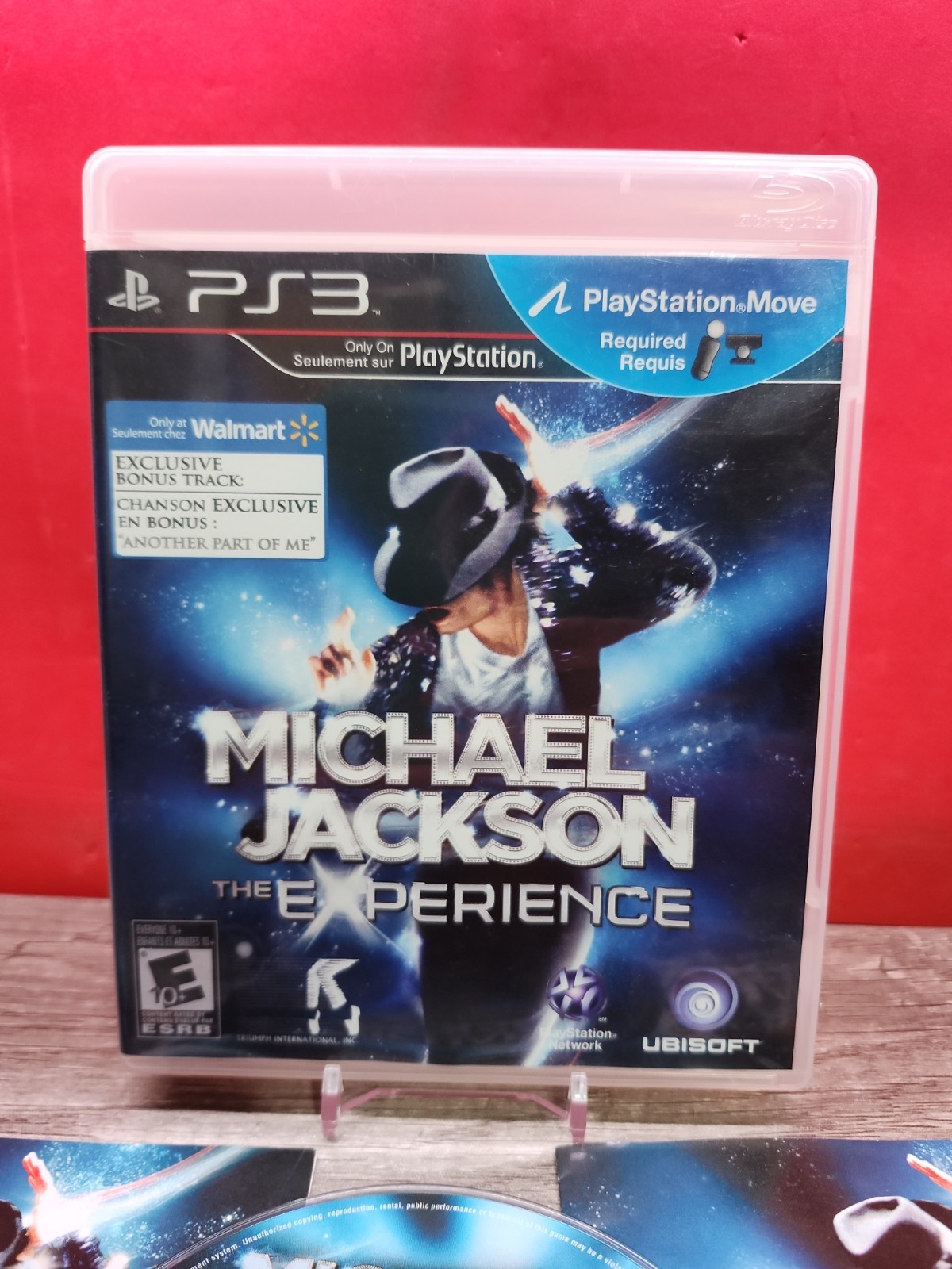 Michael Jackson The Experience PS3 PlayStation 3 – CIB English And French Manual