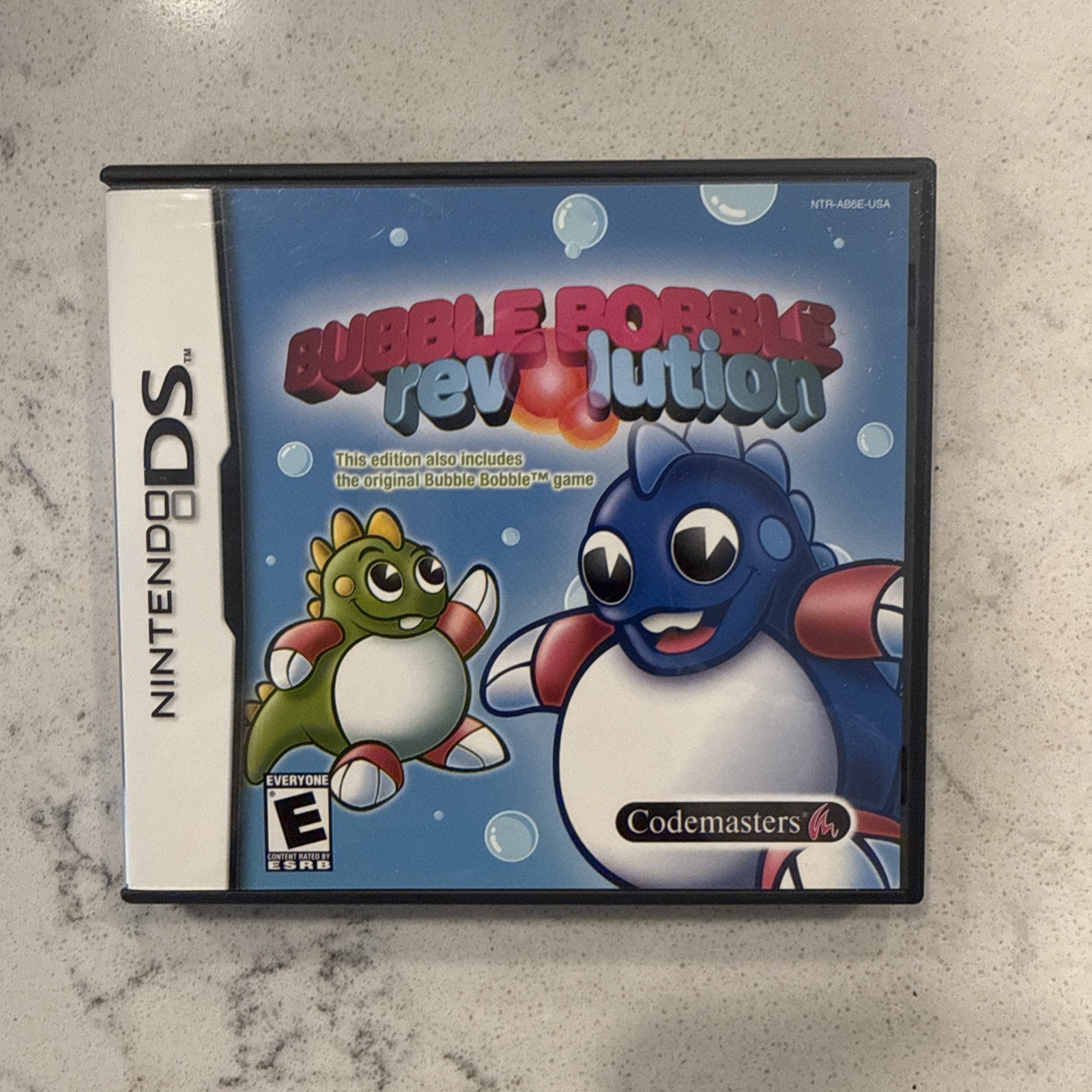 Bubble Bobble Revolution Nintendo DS Cib With Manual & Inserts Complete In Box