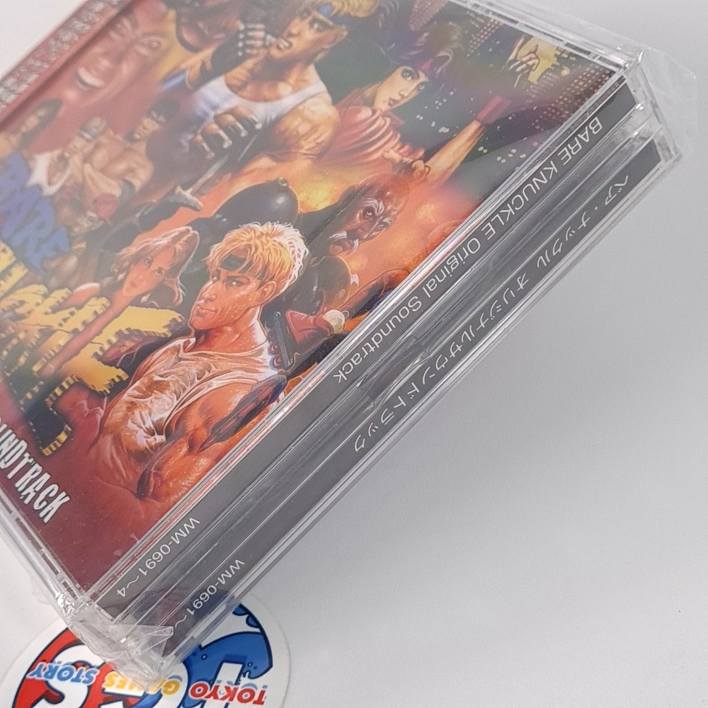 Bare Knuckle I,II,III (Streets of Rage) Original Soundtrack 4-CD OST Game Music