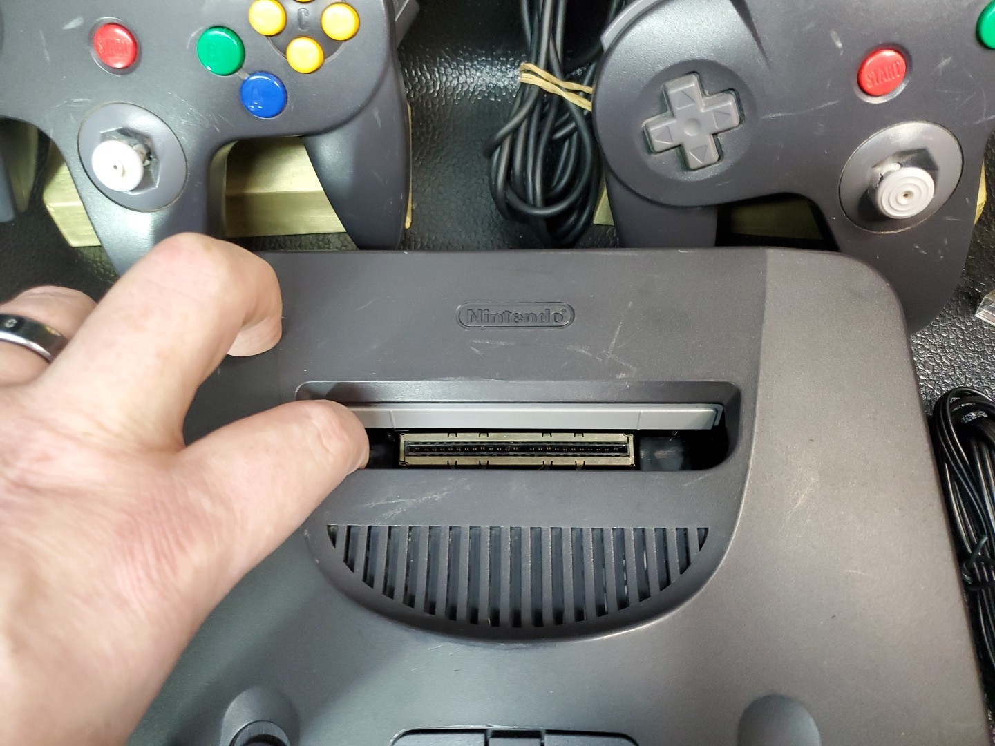 Clean Japanese Region N64 Nintendo 64 Console With 2 Controllers And 5 Games #A2