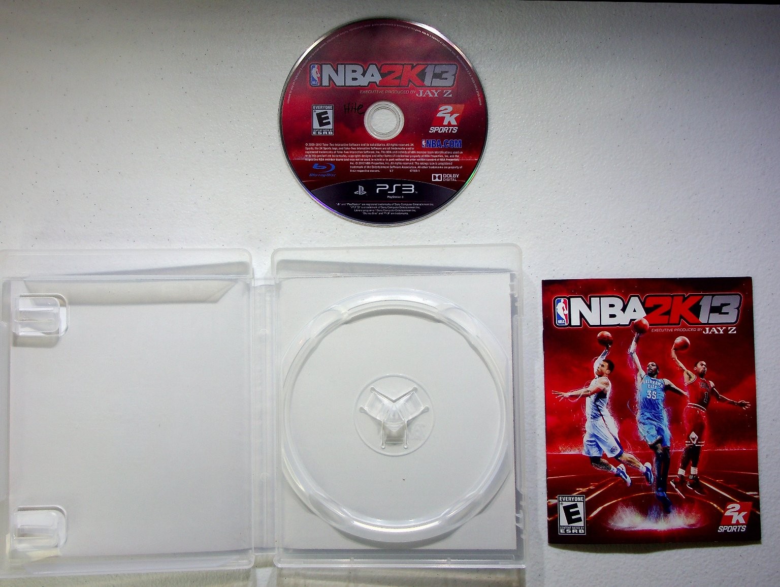 NBA 2K13 PS3 PlayStation 3 Video Game Basketball Jay Z 2K Sports