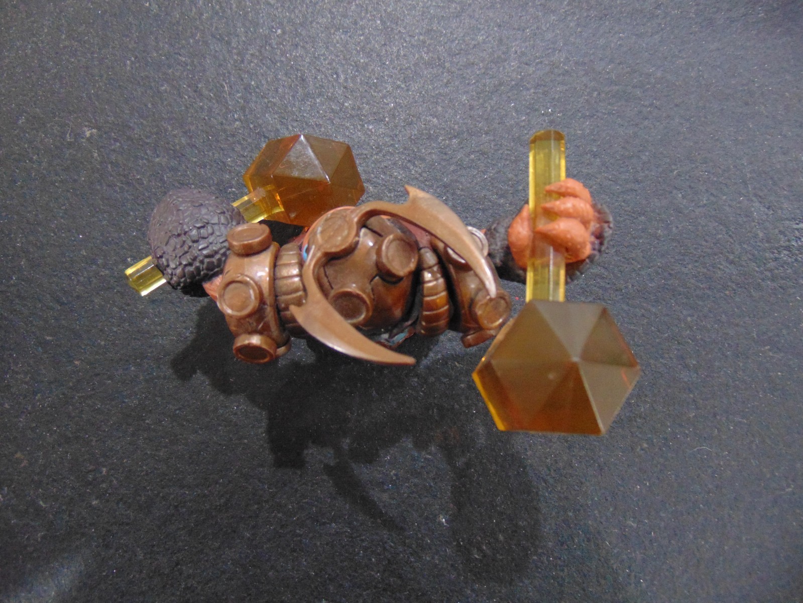 2014 SKYLANDERS TRAP TEAM WALLOP EARTH ELEMENT FIGURE EX COND. FREE SHIPPING