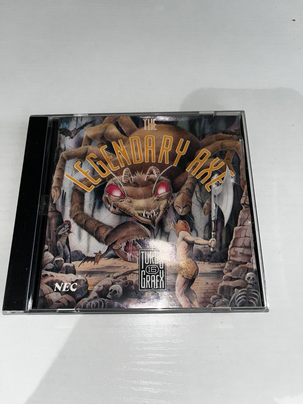 The Legendary Axe NEC TurboGrafx-16 Game, Complete With Case And Manual