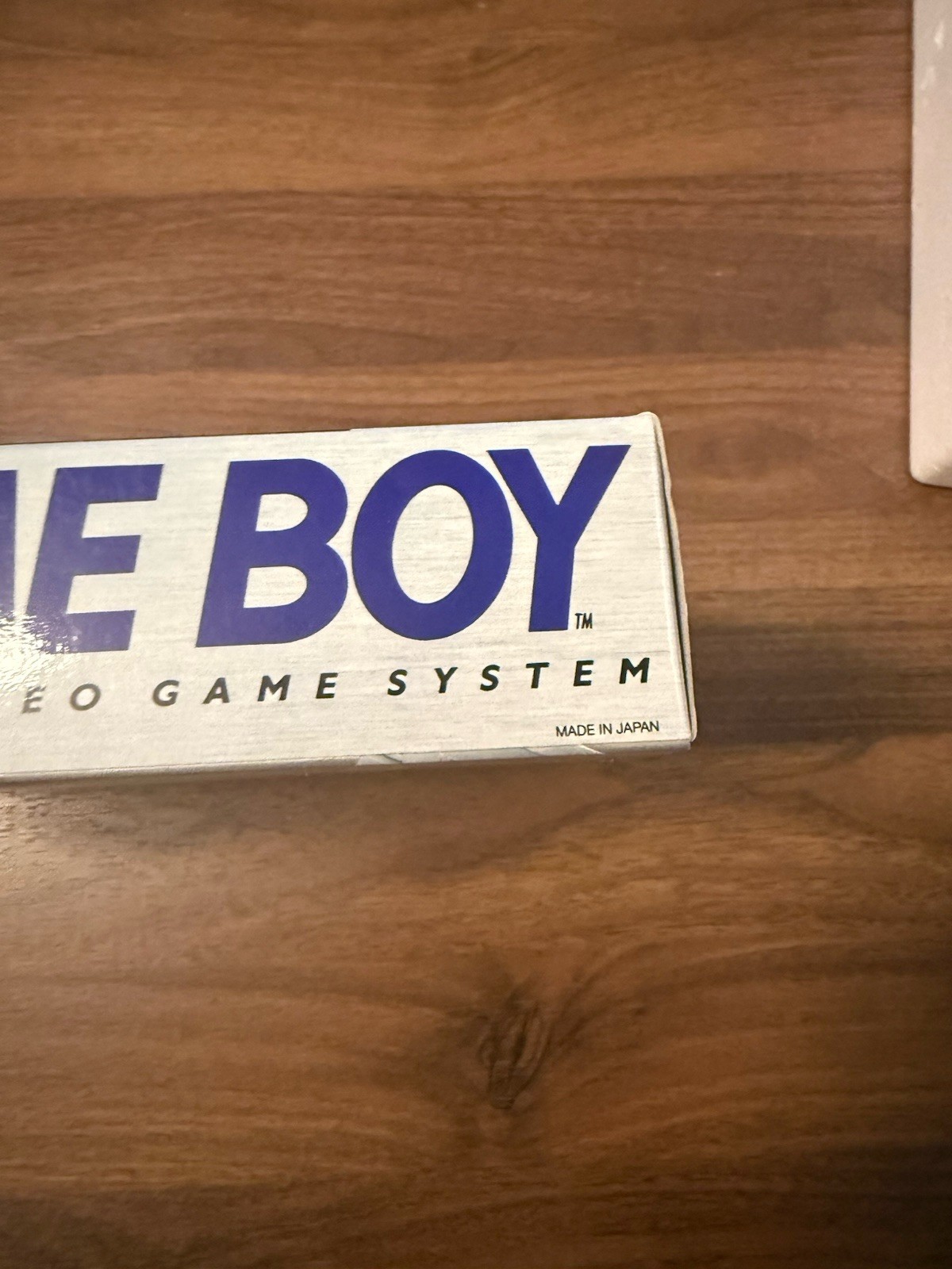 Nintendo GameBoy DMG Longbox Tested CIB Long Box Launch Edition Headphones Foam