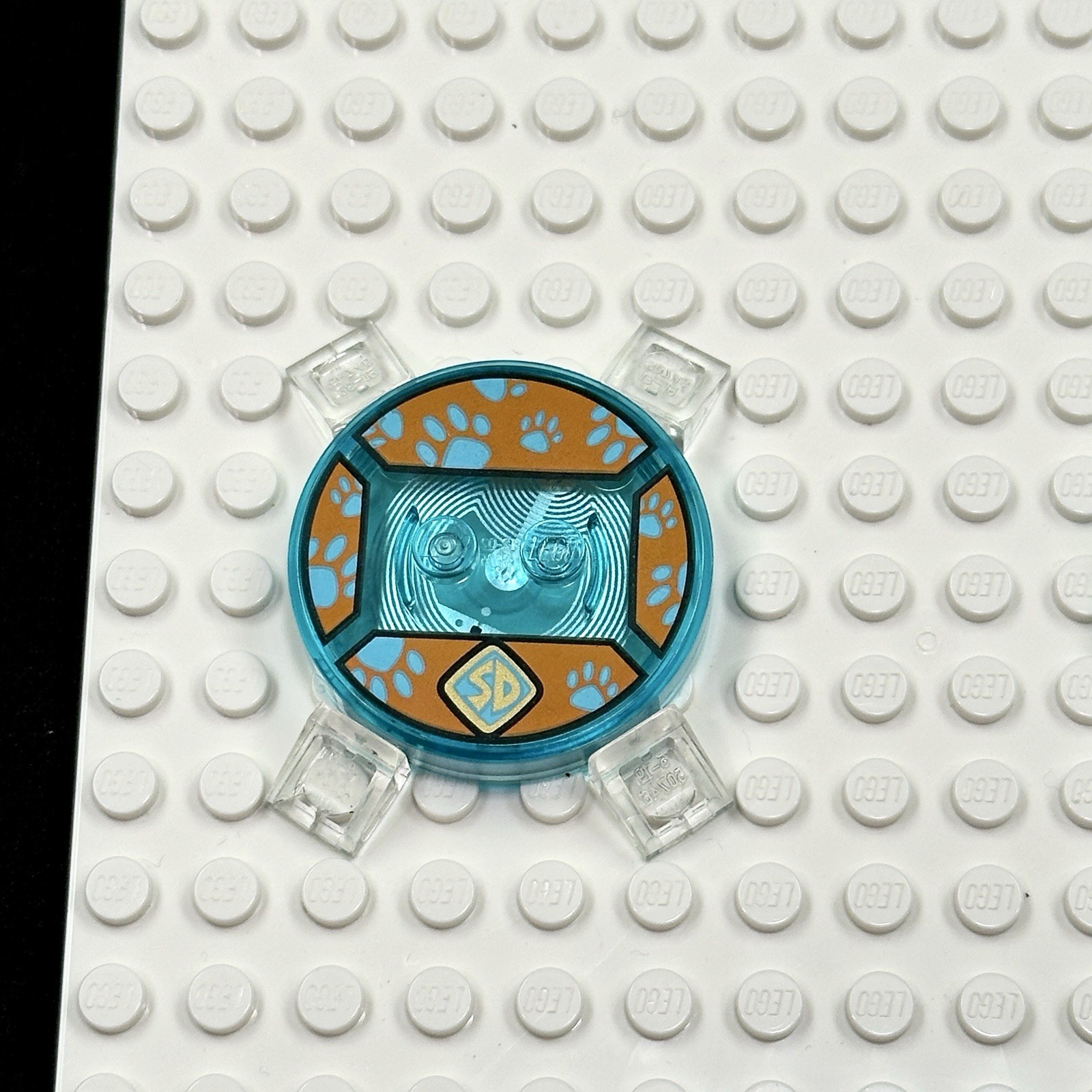 LEGO Dimensions Toy (2) pc Base Disc Tag Only Lot – Scooby-Doo – Shaggy