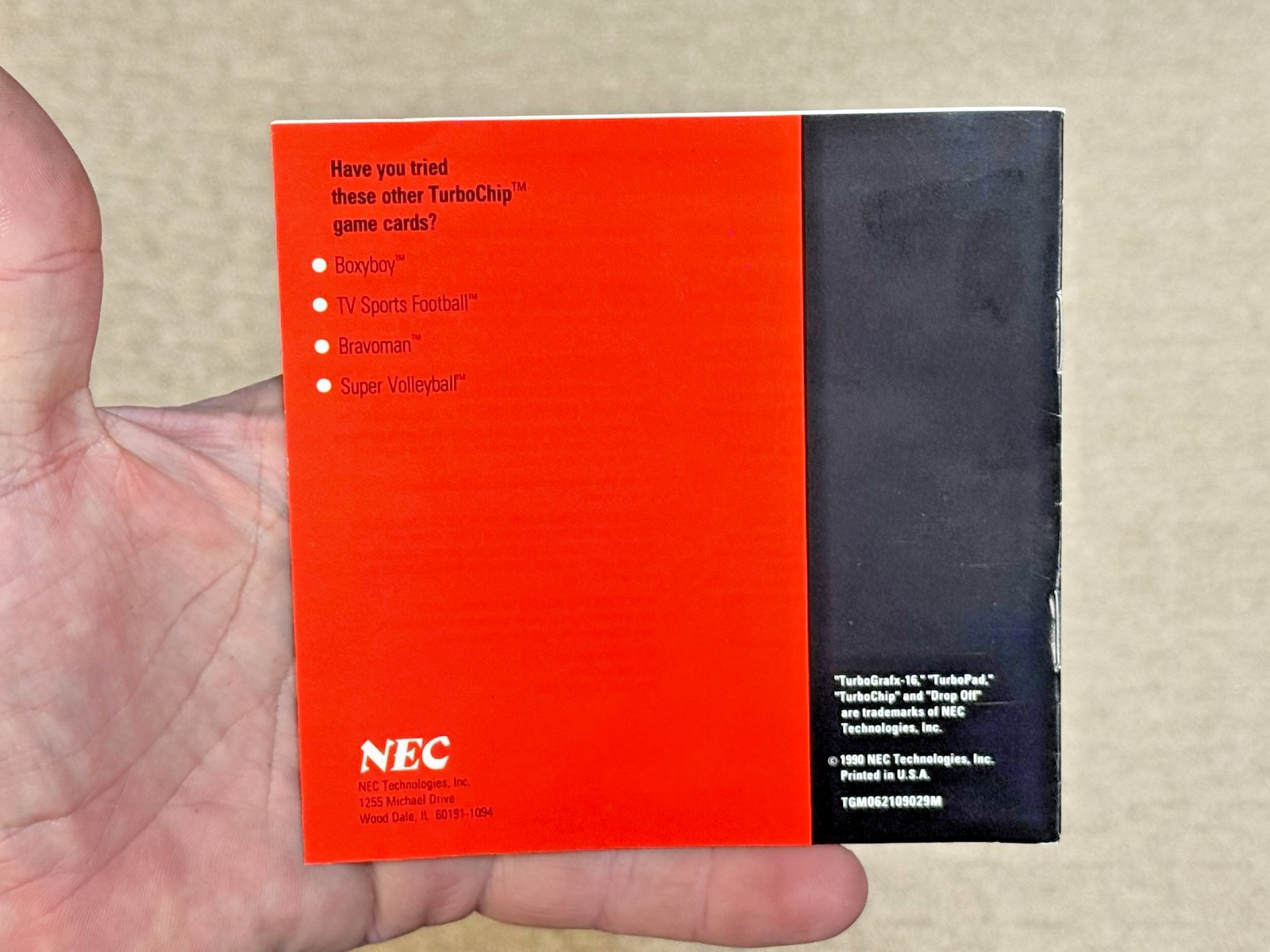 Drop Off (NEC Turbografx 16) Complete Game – Manual & Sleeve – HuCard