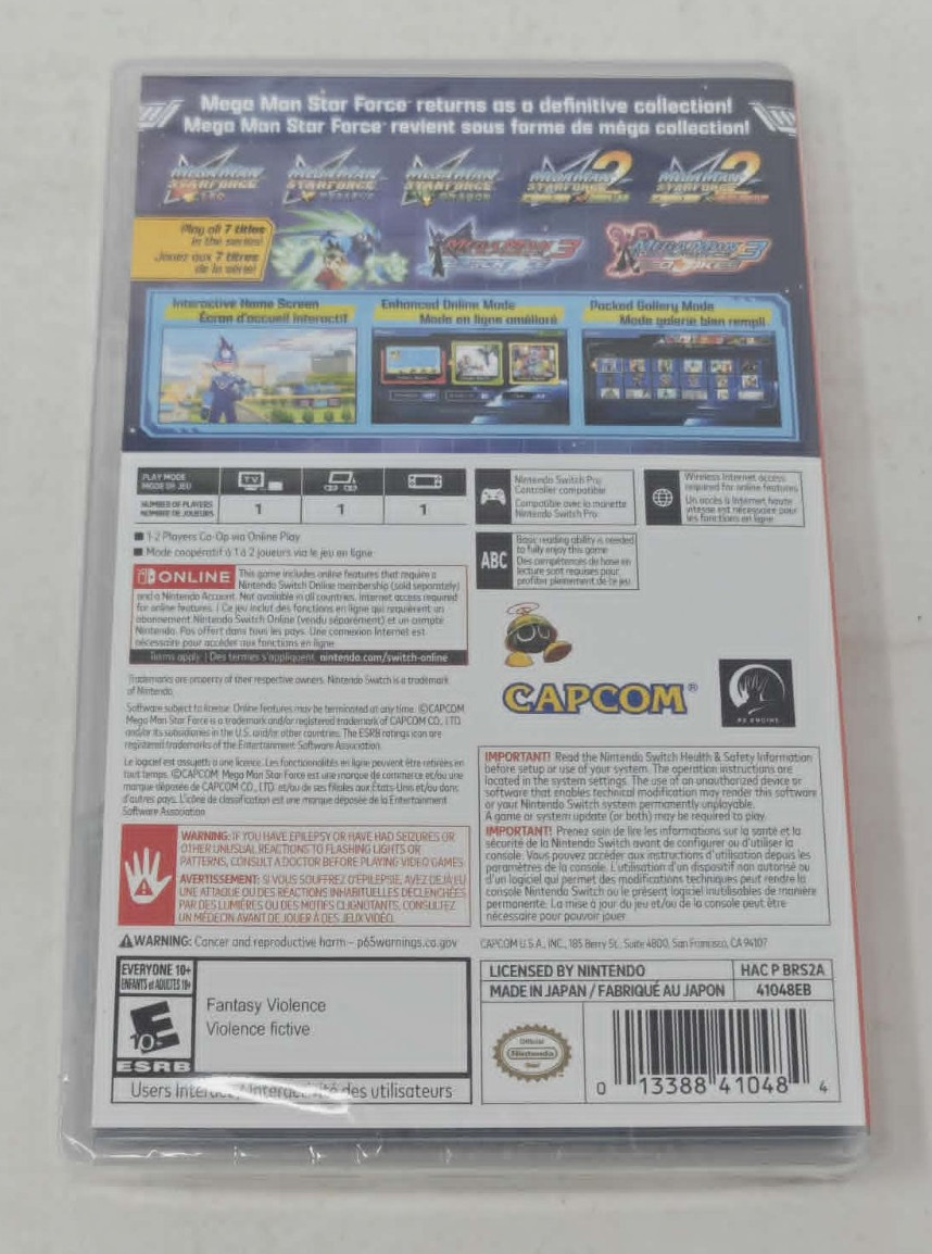 SW Mega Man Star Force Legacy Collection *NEW*F/S*