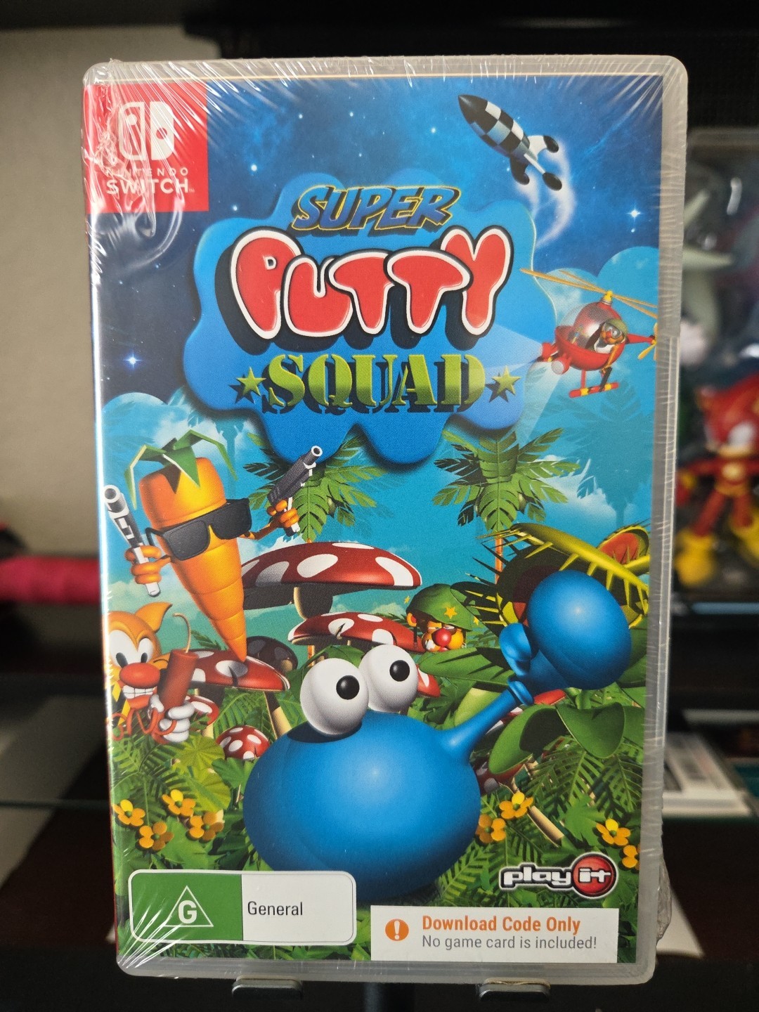 Nintendo Switch SUPER PUTTY SQUAD- Download version (No Game Card) NEW SEALED!