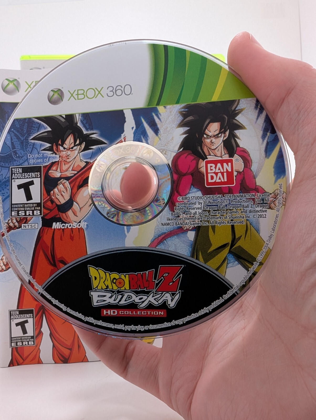 Dragon Ball Z: Budokai HD Collection (Xbox 360 2012) CIB Cleaned Tested
