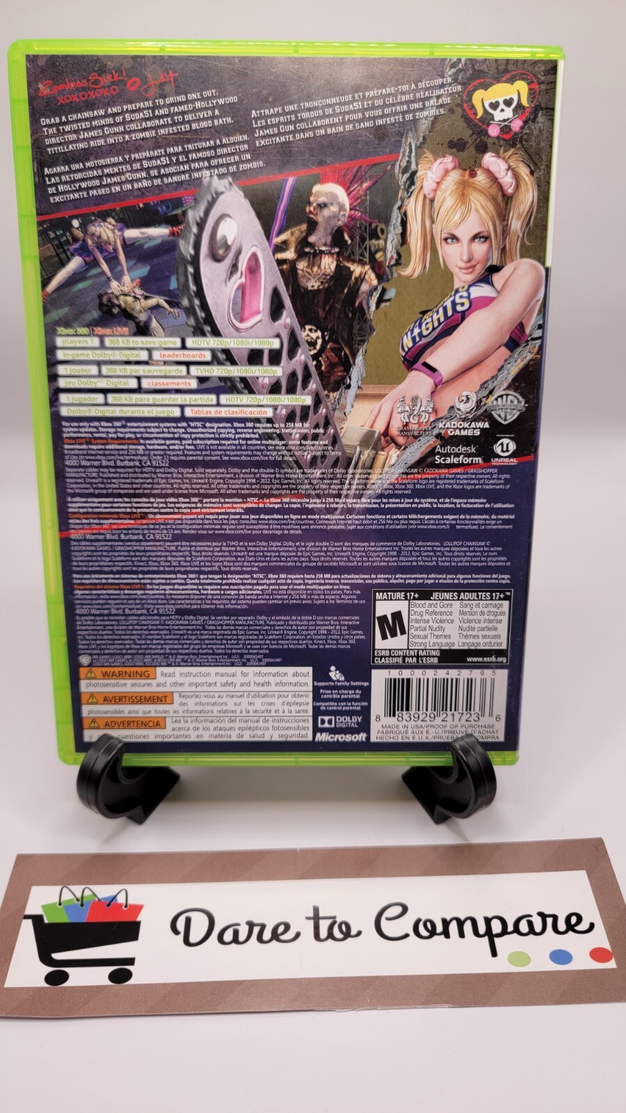 Lollipop Chainsaw (Xbox 360, 2012) Tested Complete CIB Rare – Like New