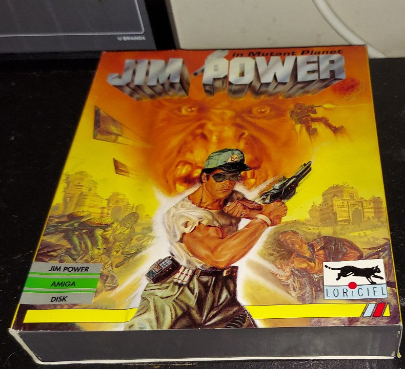 Jim Power in Mutant Planet (Commodore Amiga, PAL ver.) Big Box CIB, USA SELLER!!