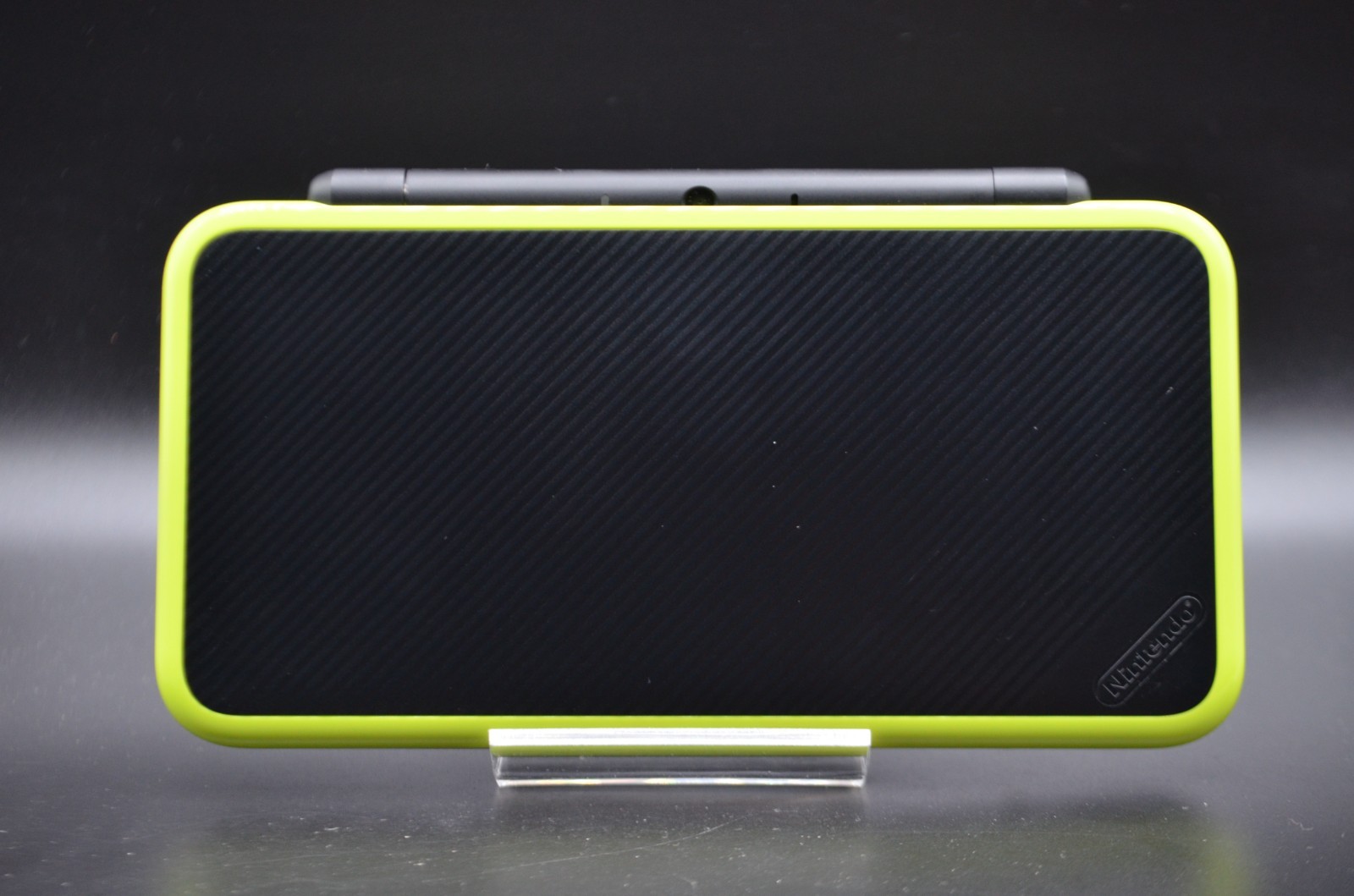 [REGION FREE]Nintendo new 2DS LL XL Black lime Console Only Used RANK A/B
