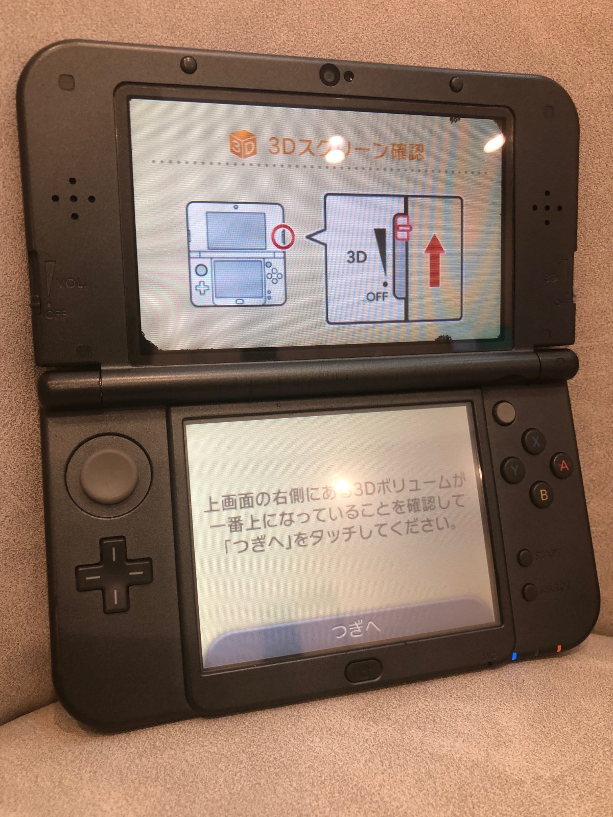 New Nintendo 3DS LL Metallic Black Boxed Clean Condition No Stylus With Start Gu