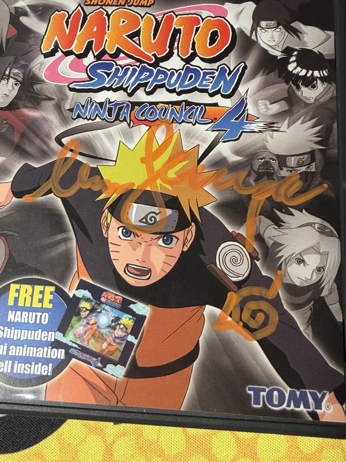 Maile Flanagan signed Naruto Shippuden Ninja Council 4 DS Game – CIB